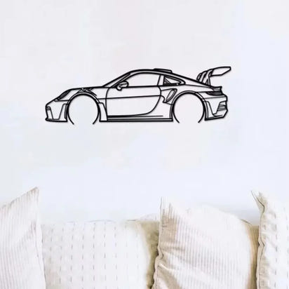 Silueta de GT3RS Elegante y Moderna