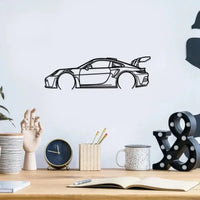 Silueta de GT3RS Elegante y Moderna